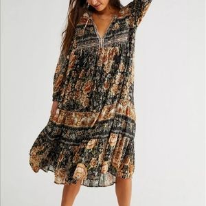 Spell Boho Dress-Nightfall XS